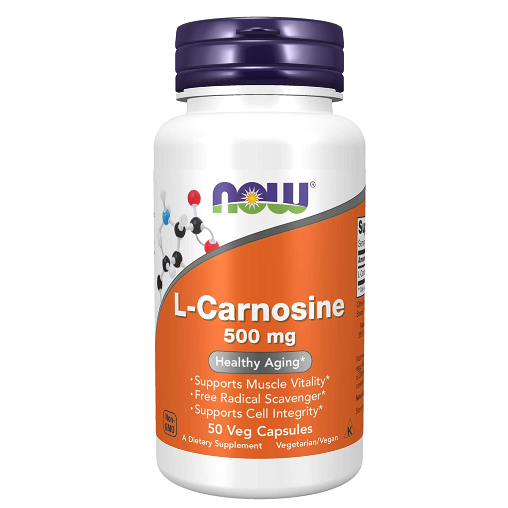 NOW Foods L-Carnosine -  500 mg / 50 Veg Caps