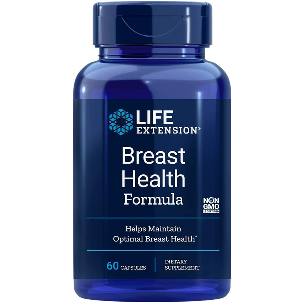 Life Extension Breast Health Formula / 60 Capsules
