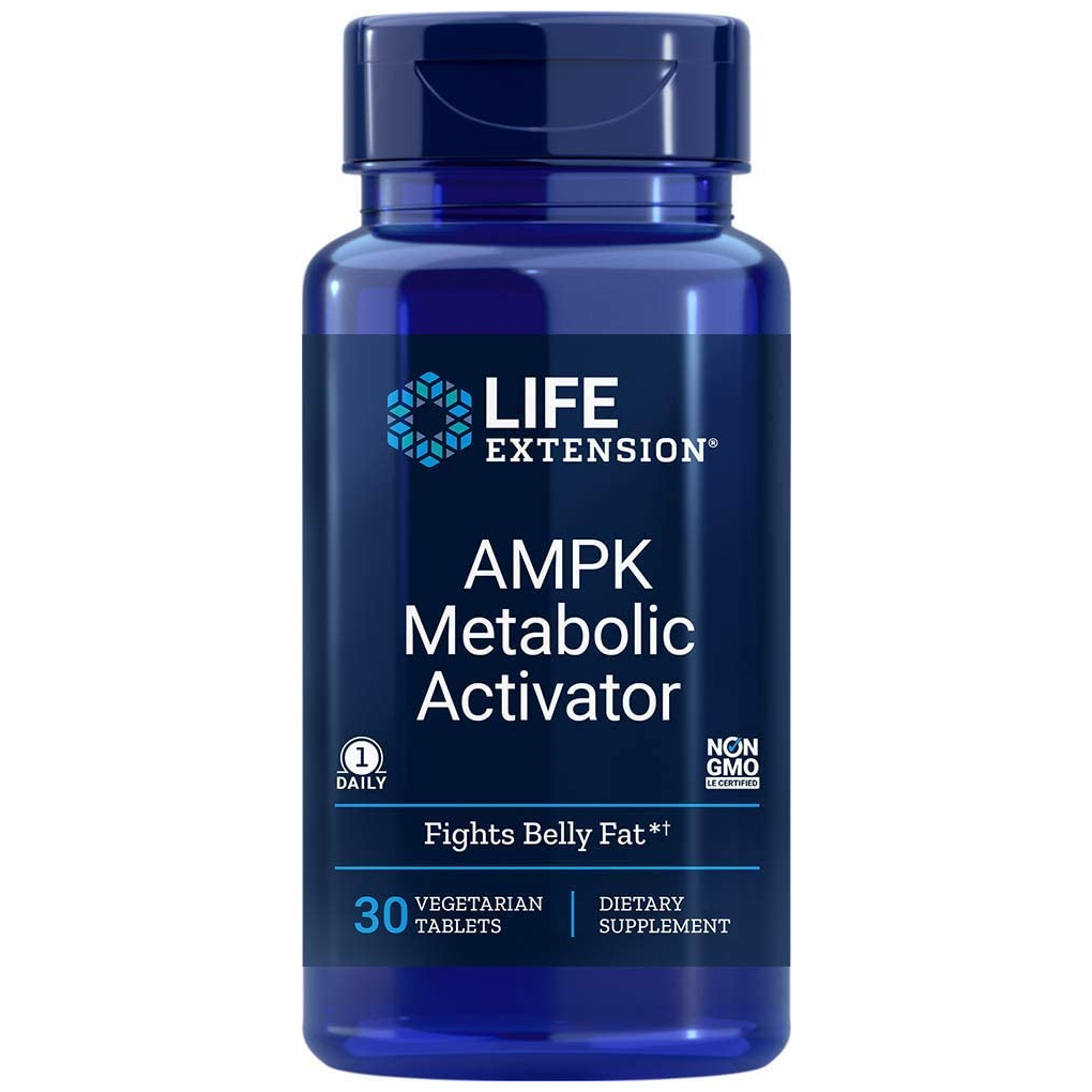 Life Extension AMPK Metabolic Activator / 30 Vegetarian Tablets