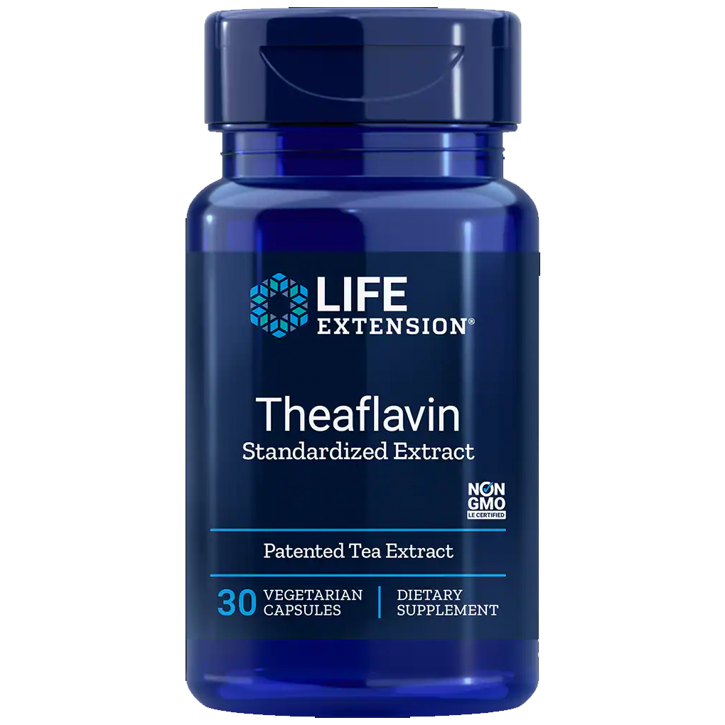 Life Extension Theaflavin Standardized Extract / 30 Vegetarian Capsules