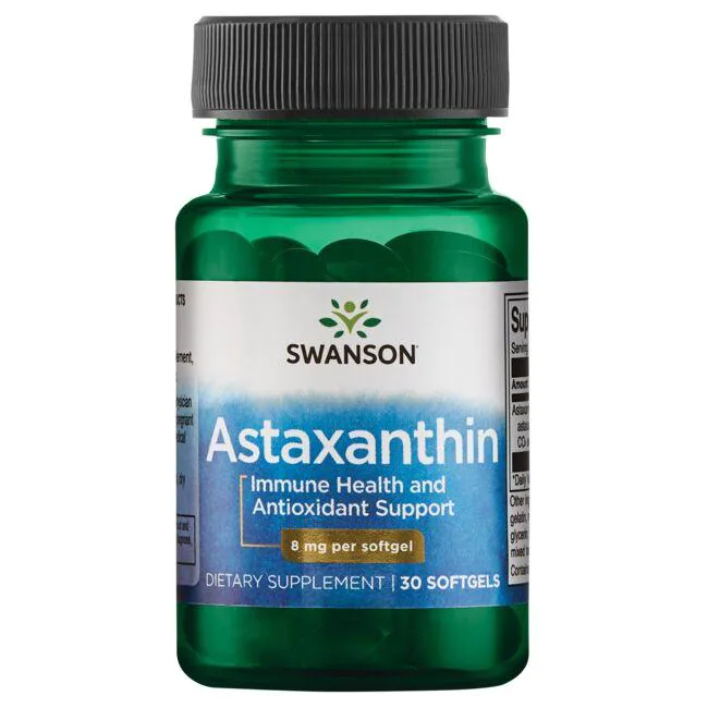 Swanson Ultra High Potency Astaxanthin 8 mg / 30 Sgels