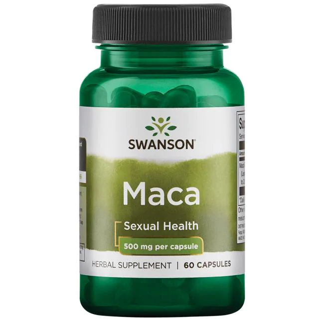 Swanson Passion Maca 500 mg / 60 Capsules