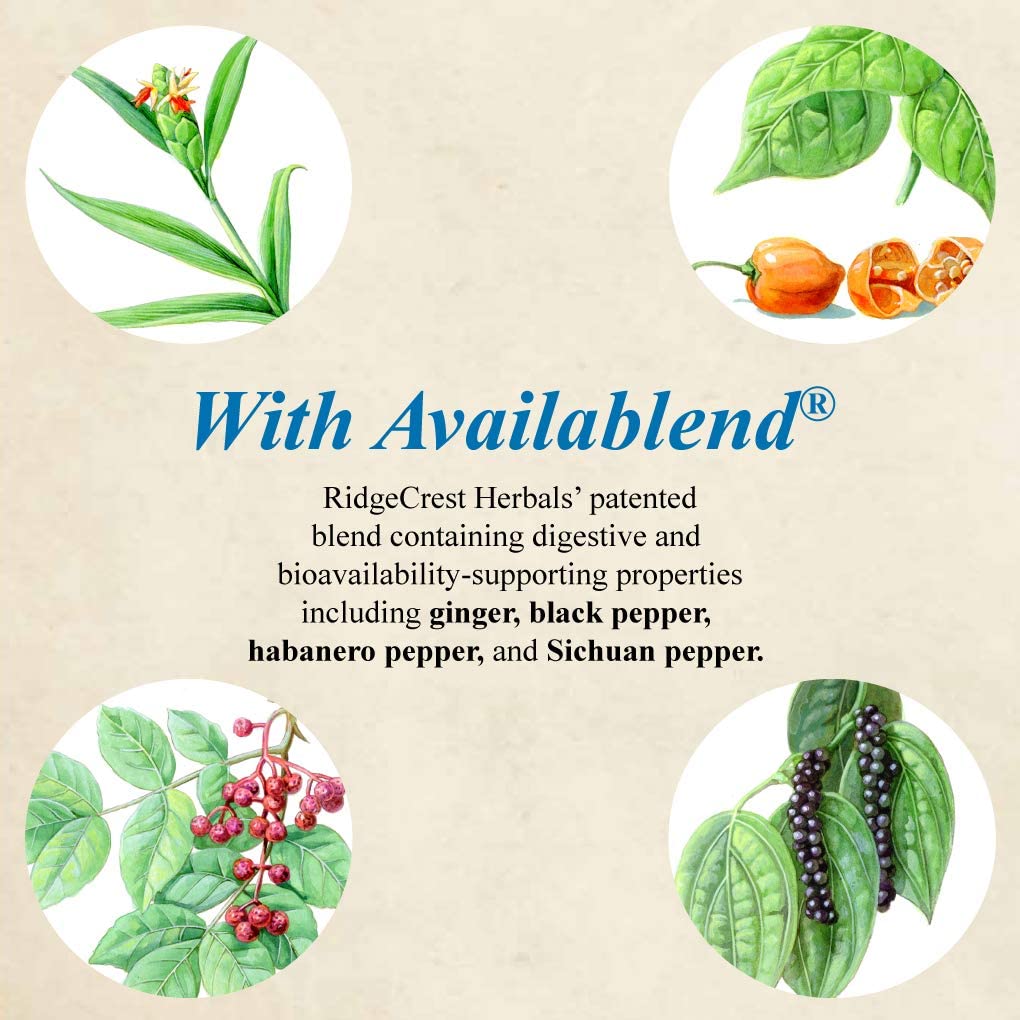 Ridgecrest Herbals ClearLungs Immune / 60 Vegan Capsules