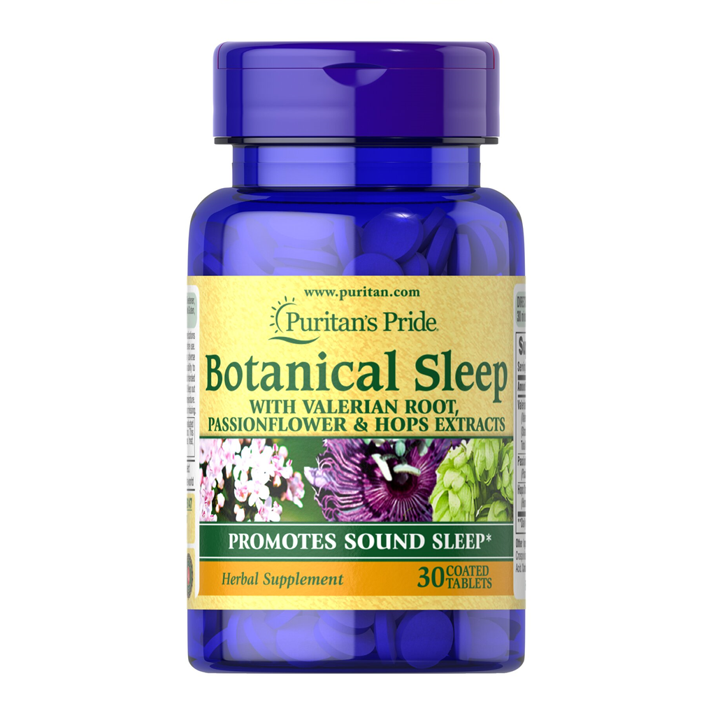 Puritan's Pride  Botanical Sleep / 30 Coated Tablets
