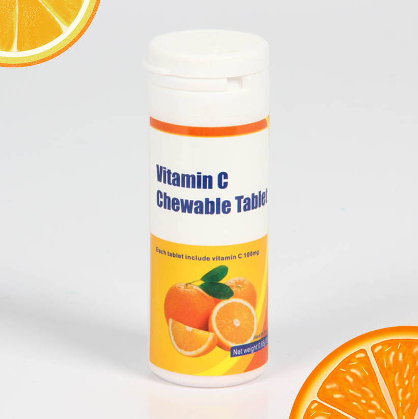 Biocaro  Vitamin C  Chewable (Orange Flavor) / 30 Tablet