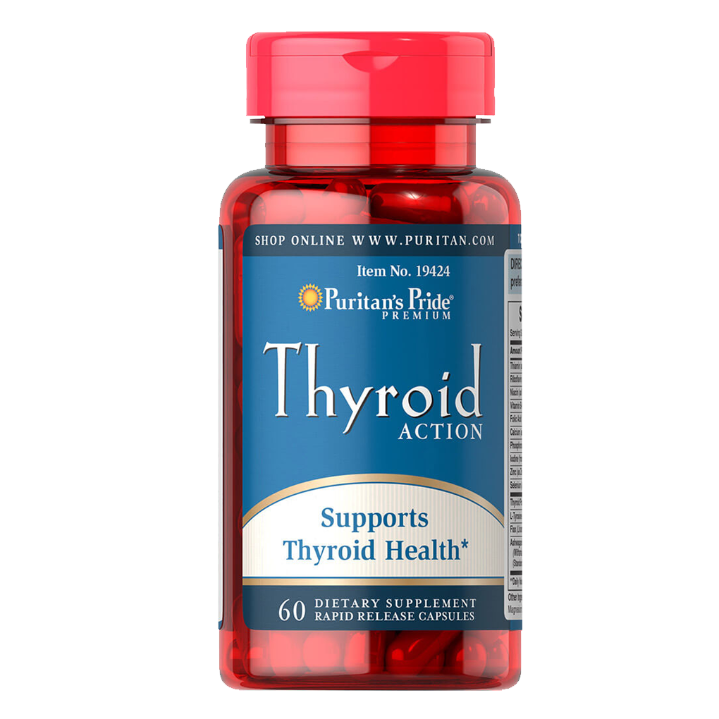 Puritan's Pride  Thyroid Action / 75 Rapid Release Capsules