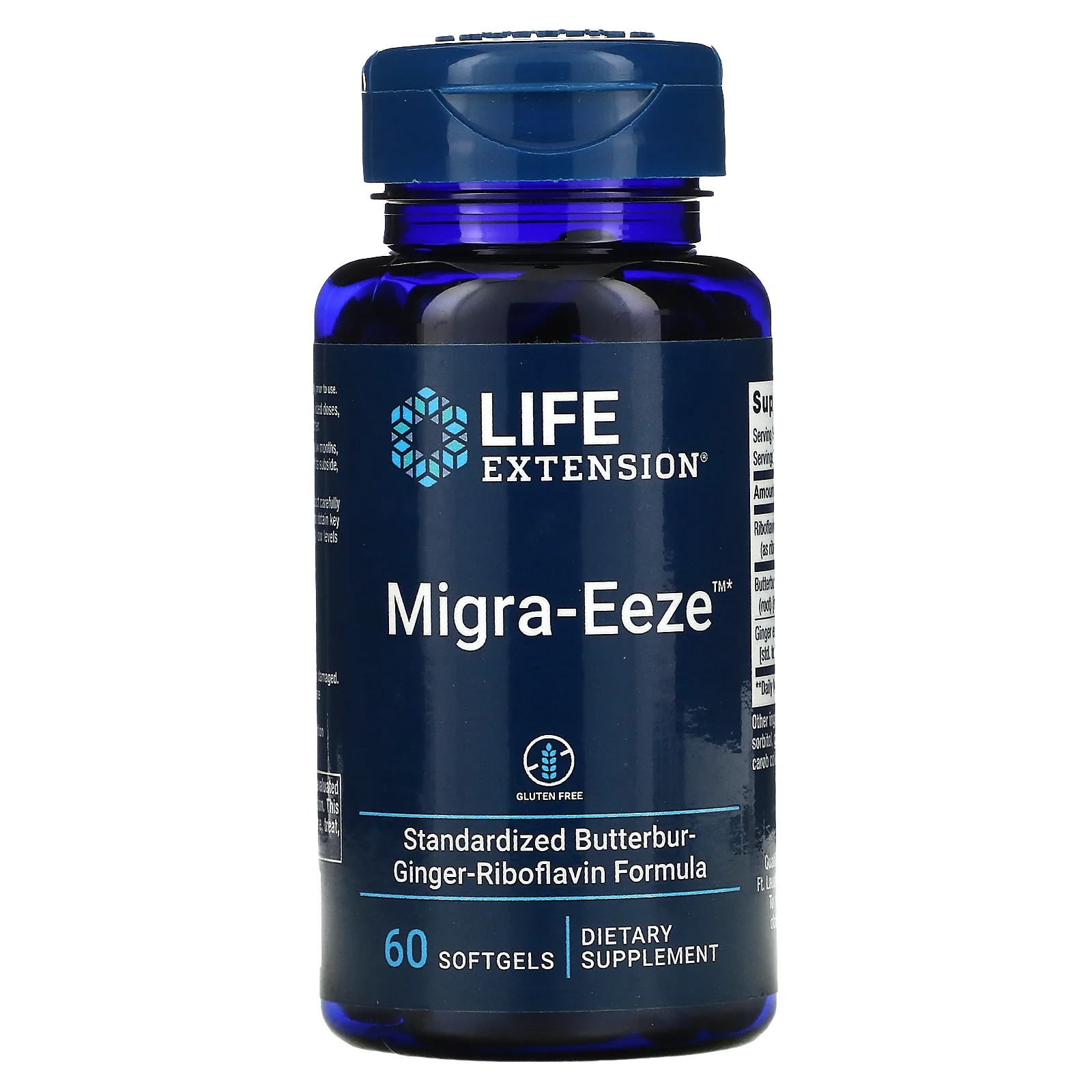 Life Extension  Migra-Eeze™ / 60 Softgels