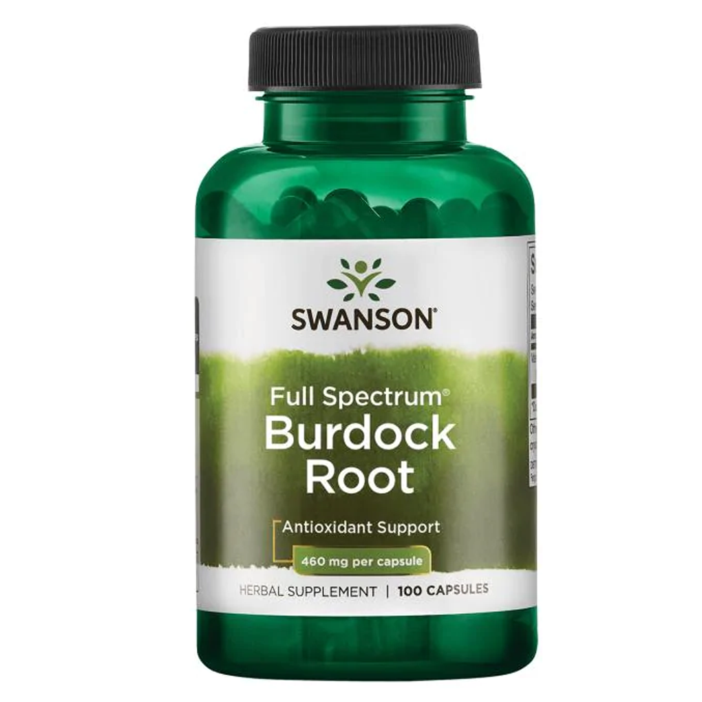 Swanson Premium Burdock Root 460 mg / 100 Caps
