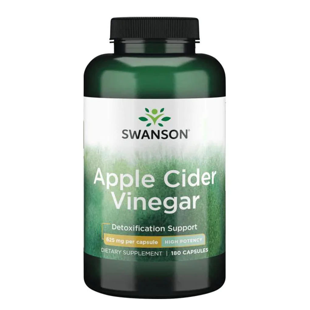 Swanson Ultra High Potency Apple Cider Vinegar 625 mg / 180 Caps