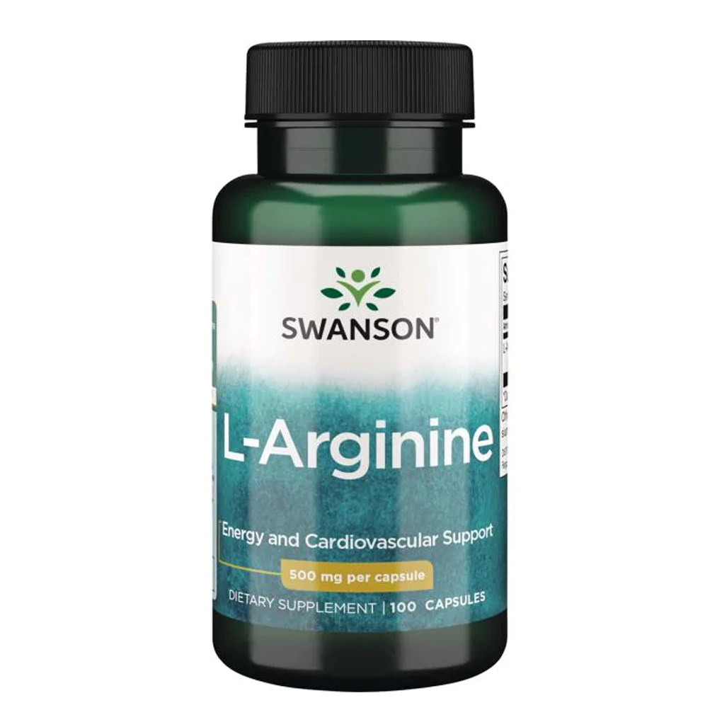 Swanson Premium L-Arginine 500 mg / 100 Caps