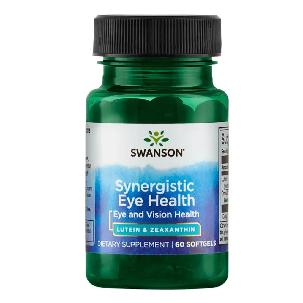 Swanson Synergistic Eye Health - Lutein & Zeaxanthin / 60 Softgels