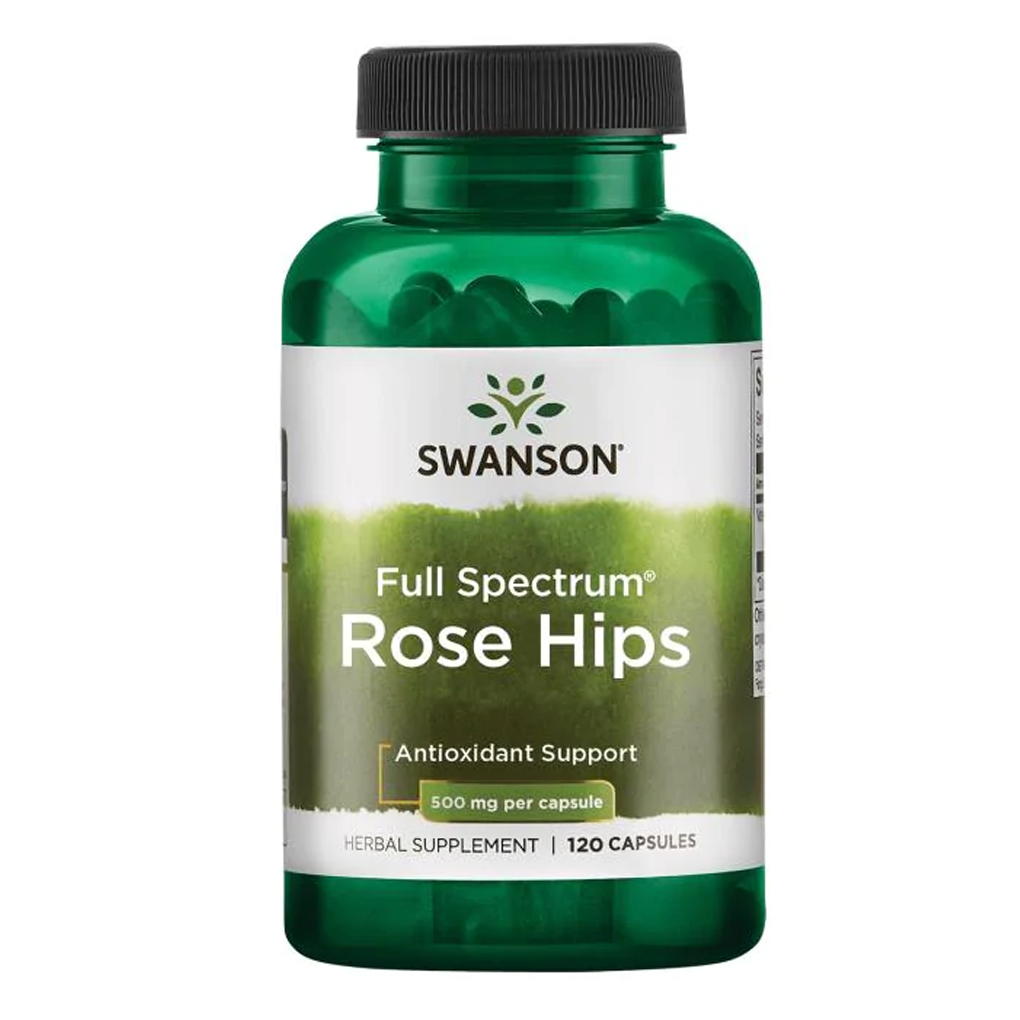 Swanson Premium Rose Hips 500 mg / 120 Caps