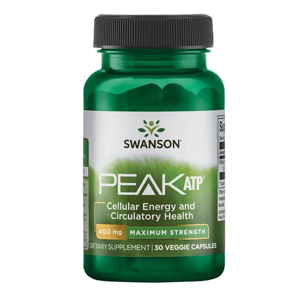 Swanson Ultra Maximum Strength Peak ATP 400 mg / 30 Veg Caps