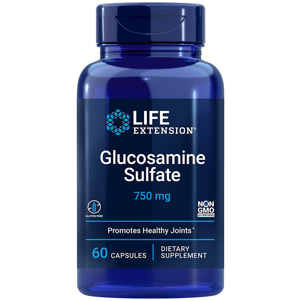 Life Extension Glucosamine Sulfate 750 mg / 60 Capsules