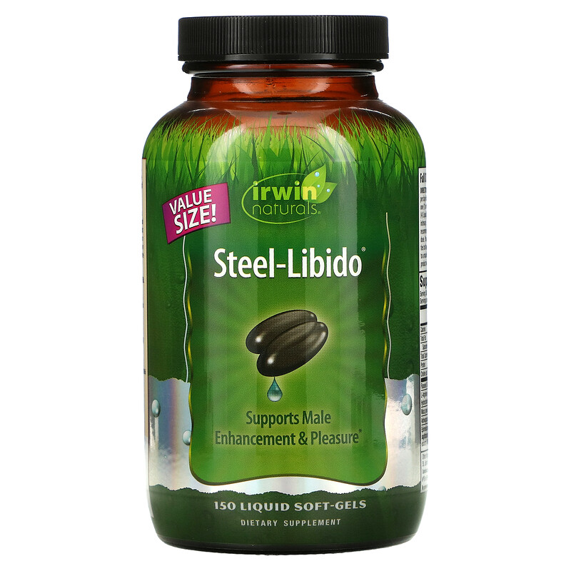 Irwin Naturals® Steel Libido™ For Men / 150 Softgels