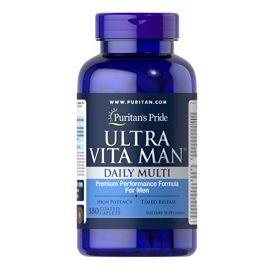 Puritan's Pride Ultra Vita Man  Time Release / 180 Caplets