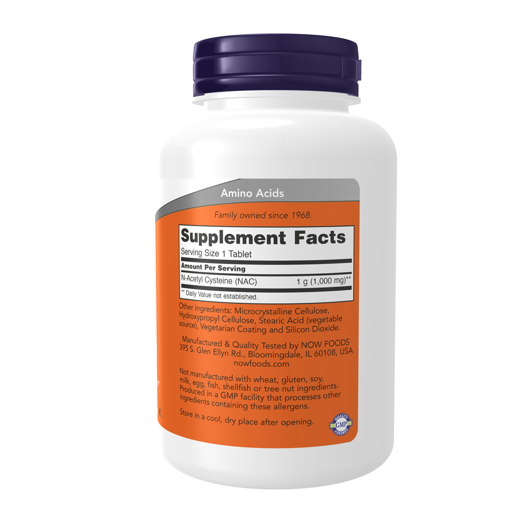NOW Foods NAC 1000 mg. / 120 Tablets