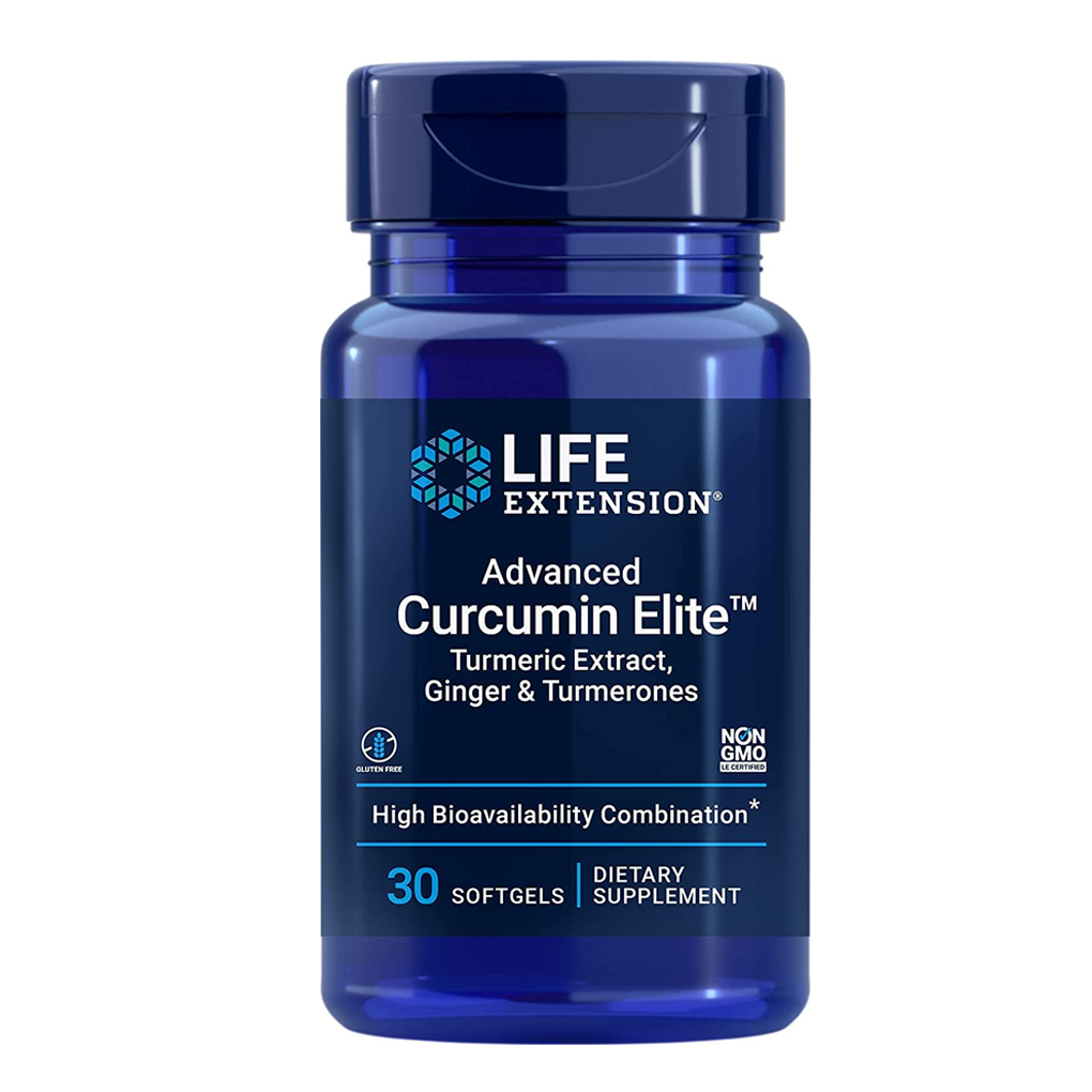 Life Extension  Advanced Curcumin Elite™ Turmeric Extract, Ginger & Turmerones / 30 Softgels