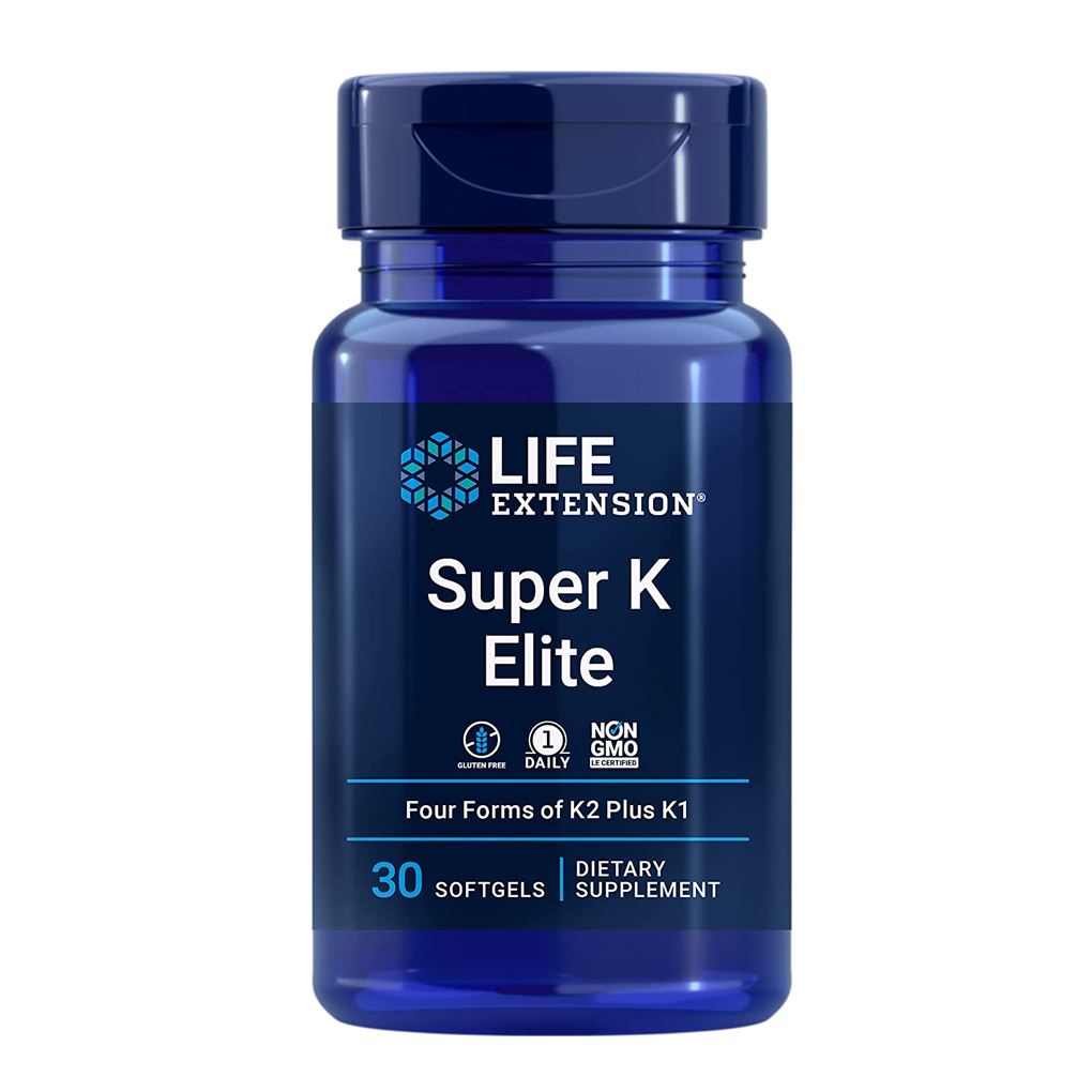 Life Extension Super K Elite / 30 Softgels