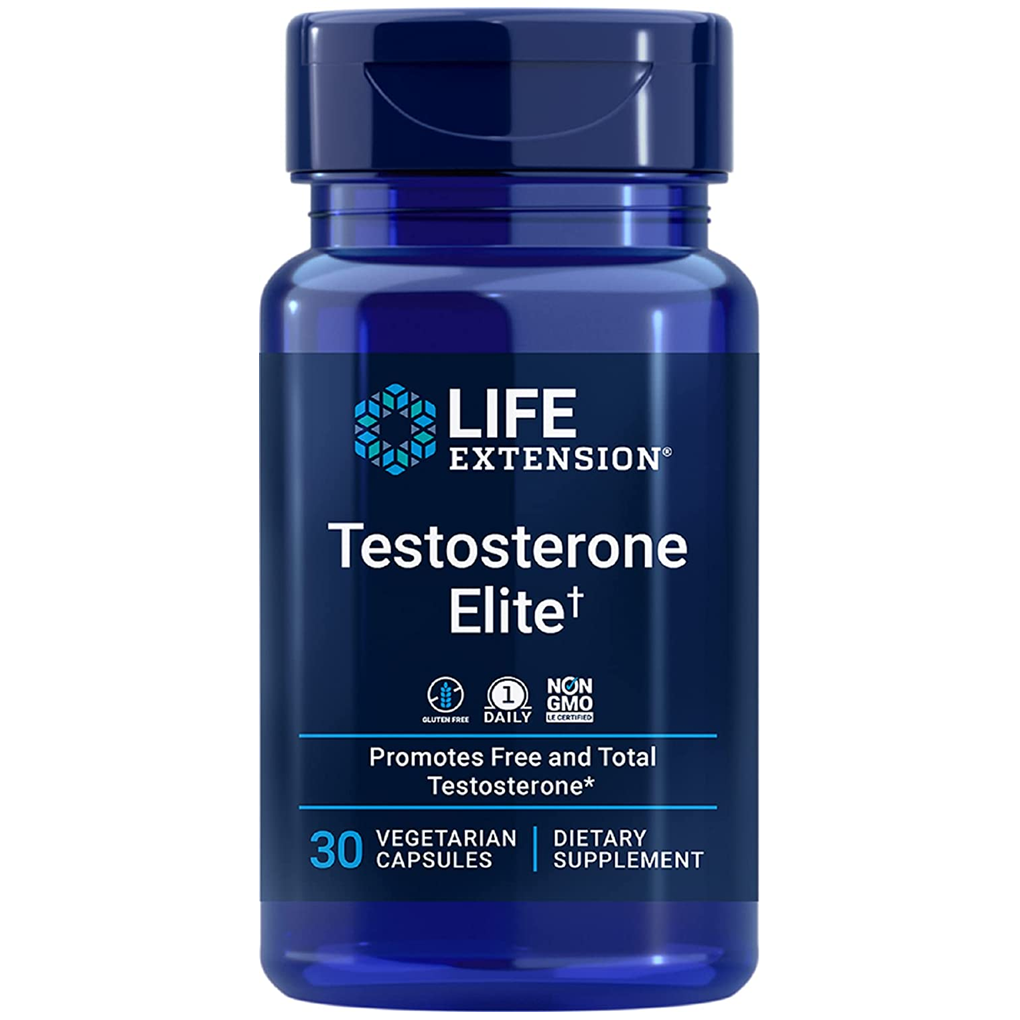 Life Extension  Testosterone Elite / 30 Vegetarian Capsules