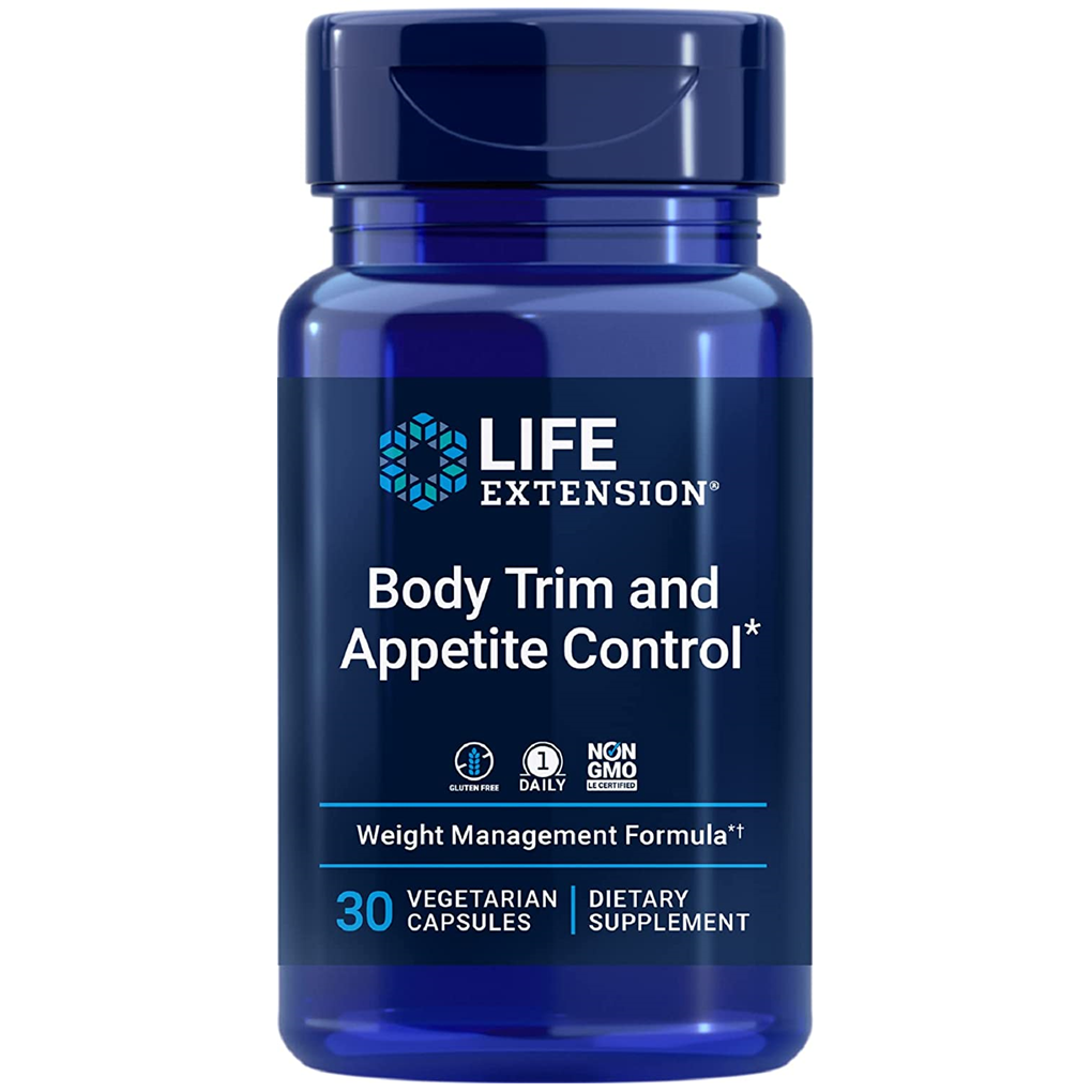Life Extension  Body Trim and Appetite Control / 30 Vegetarian Capsules