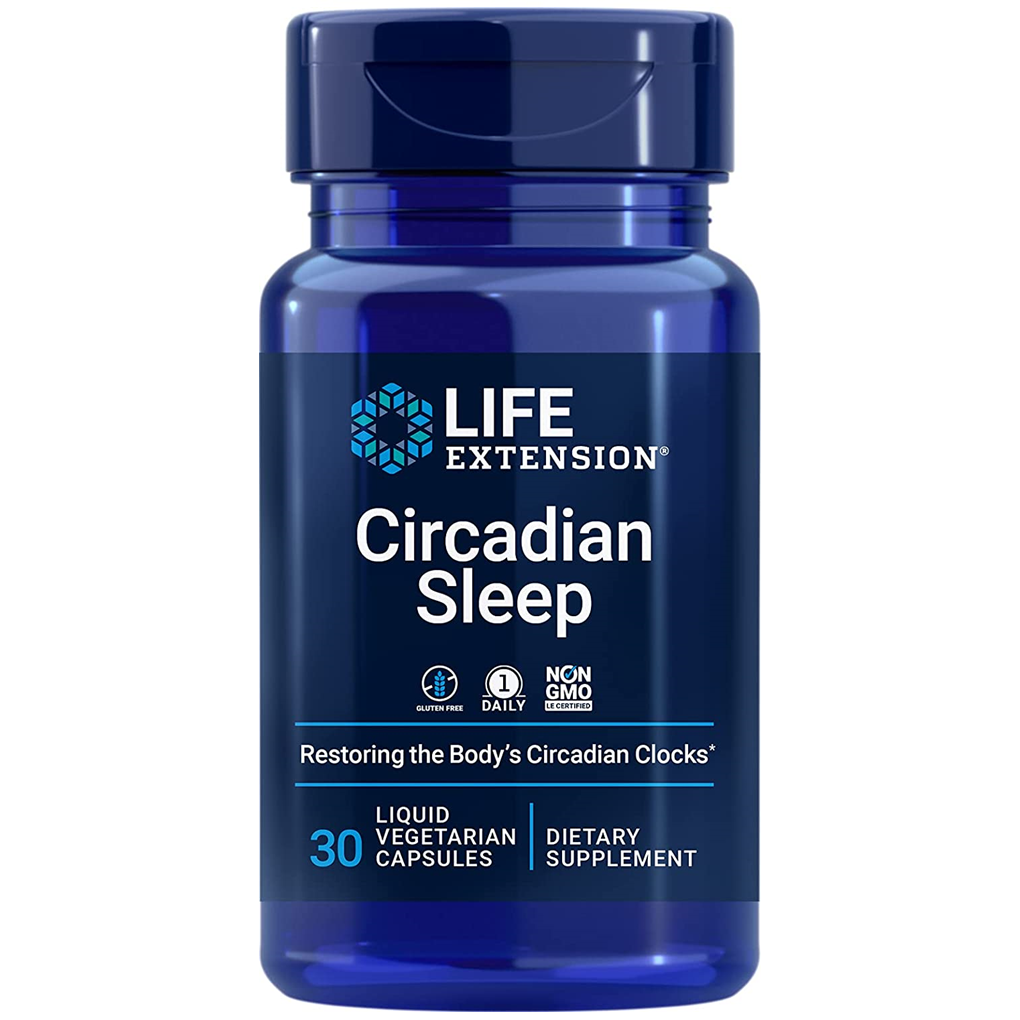 Life Extension Circadian Sleep / 30 Liquid Vegetarian Capsules