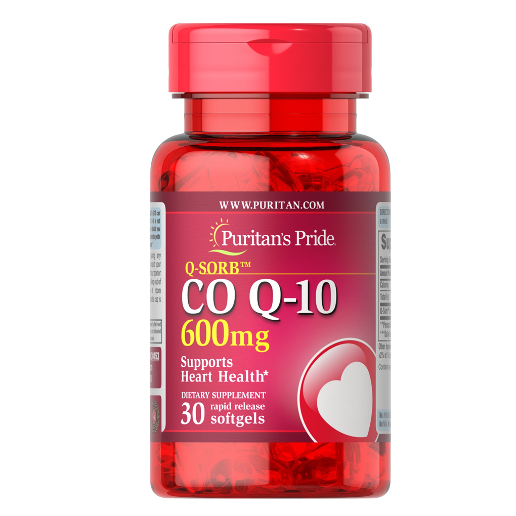 Puritan's Pride Q-SORB™ CO Q-10 600 mg / 30 Softgels