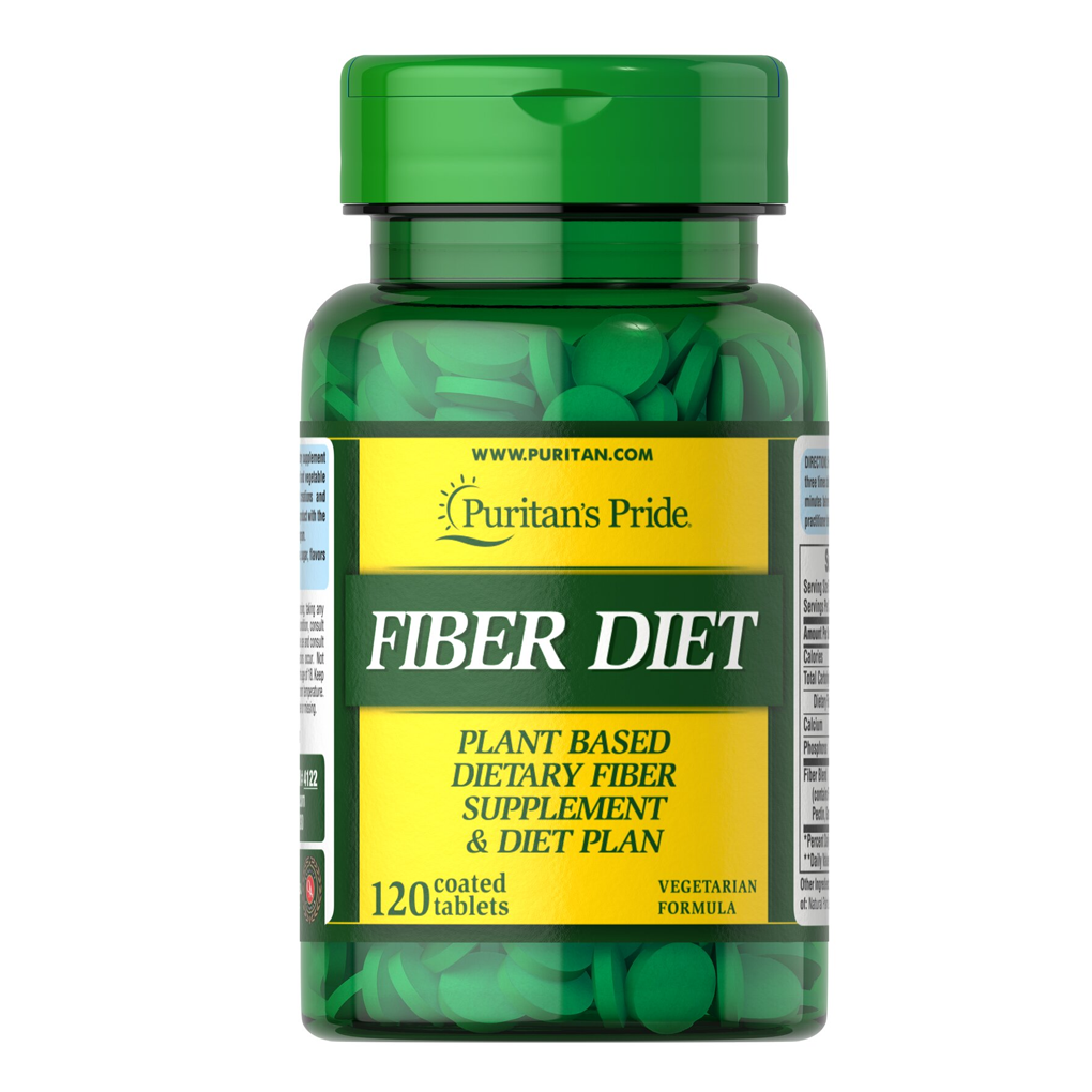 Puritan's Pride Fiber Diet / 120 Tablets