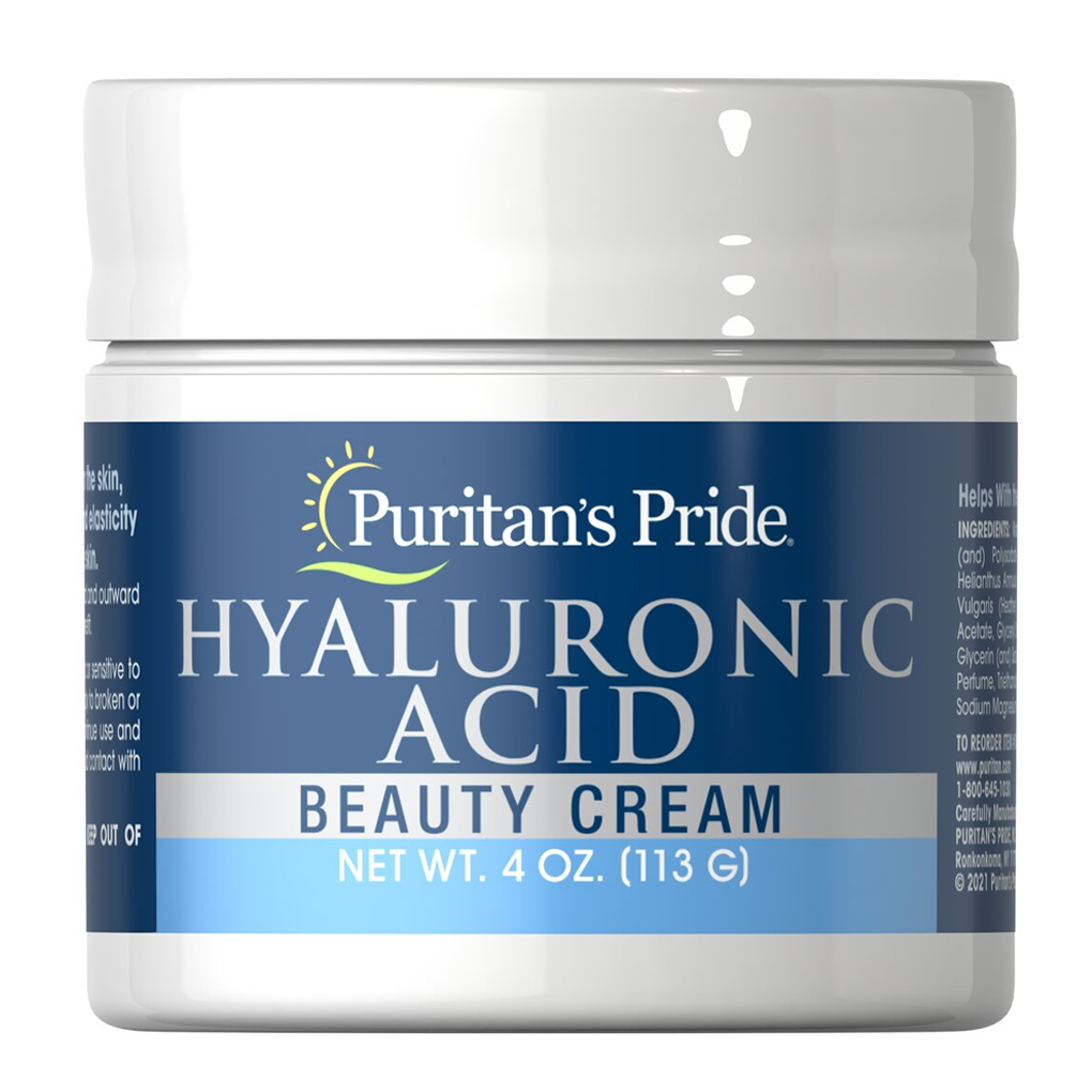Puritan's Pride Hyaluronic Acid Beauty Cream / 4 oz.