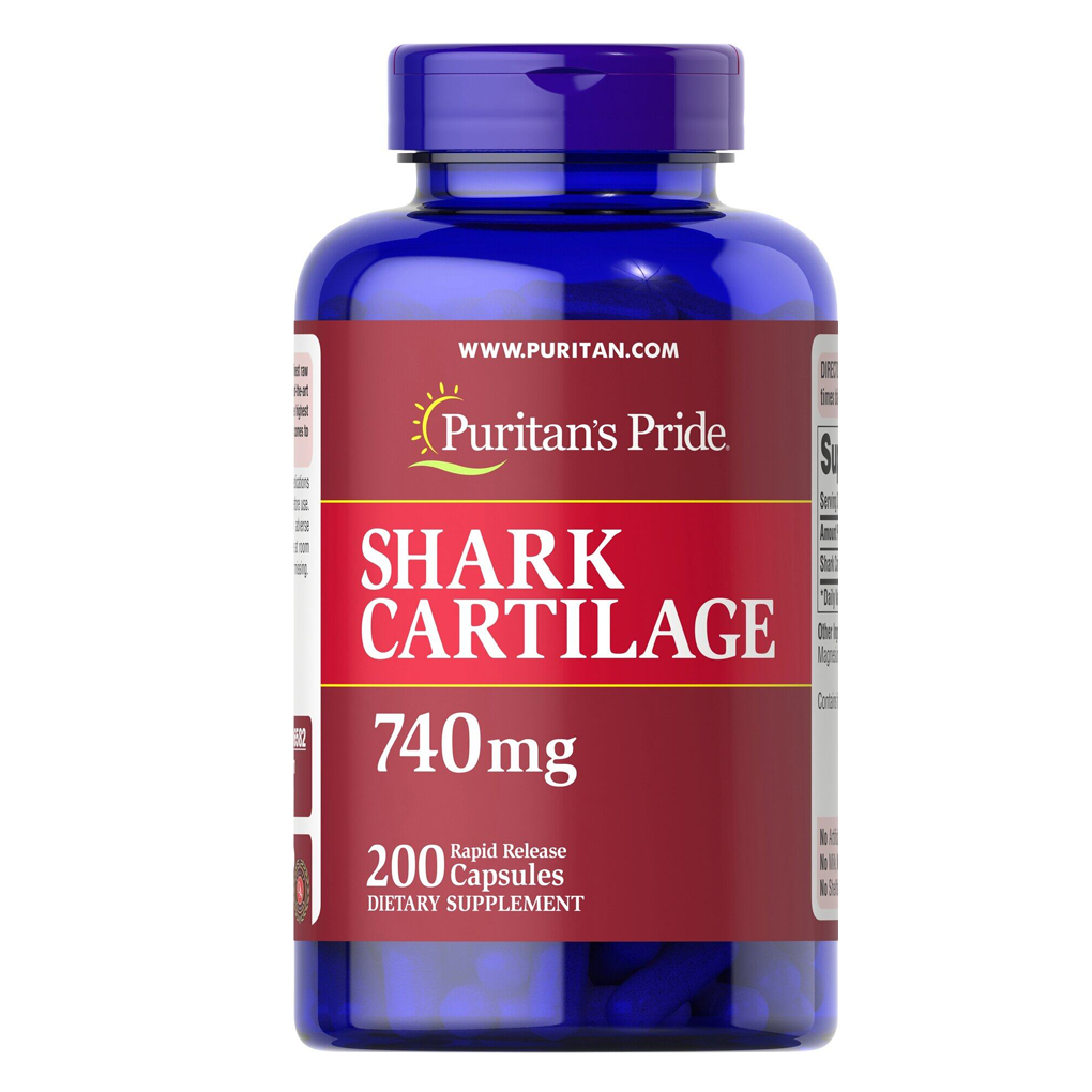 Puritan's Pride Shark Cartilage 740 mg / 200 Capsules