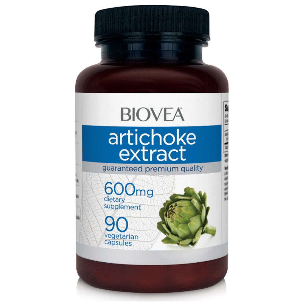 BIOVEA  ARTICHOKE EXTRACT 600 mg / 90 Capsules