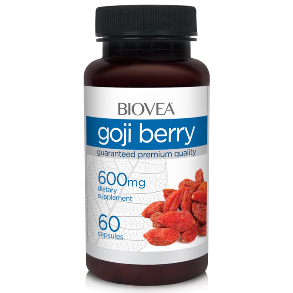 BIOVEA  GOJI BERRY 600 mg / 60 Capsules