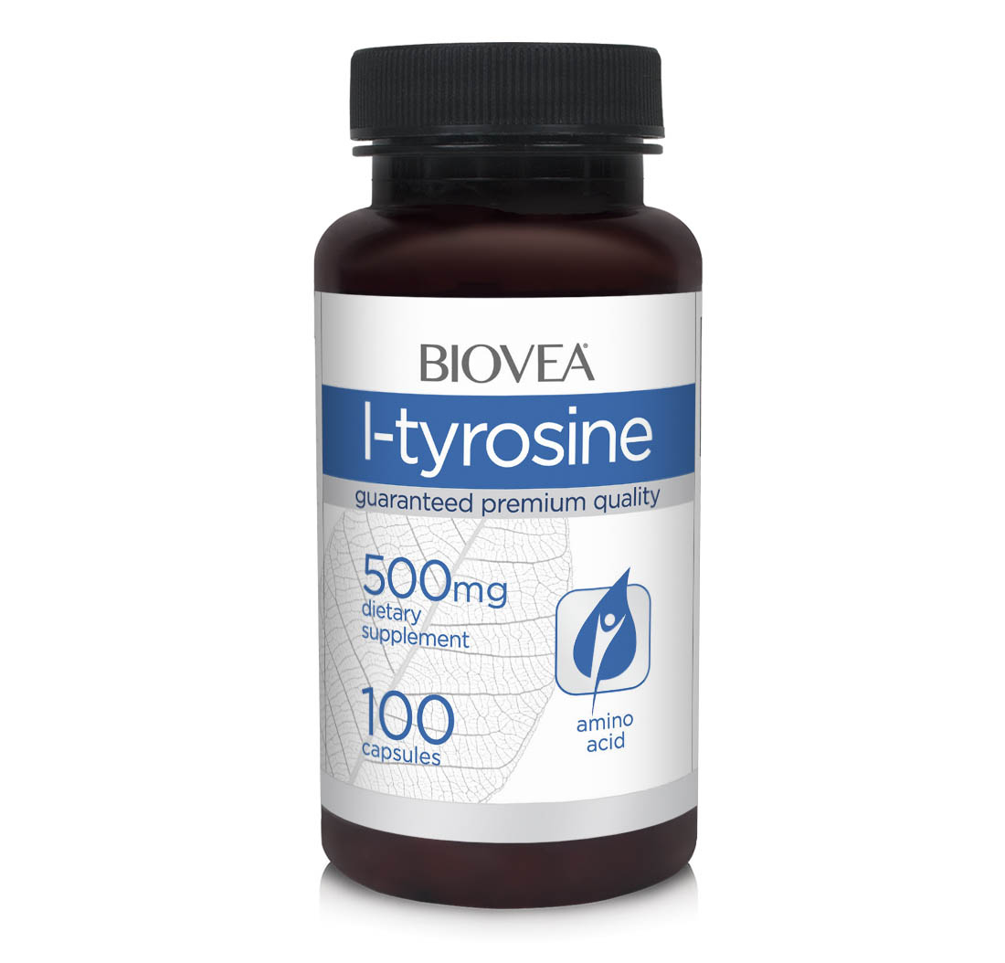 BIOVEA  L-TYROSINE 500 mg / 100 Capsules