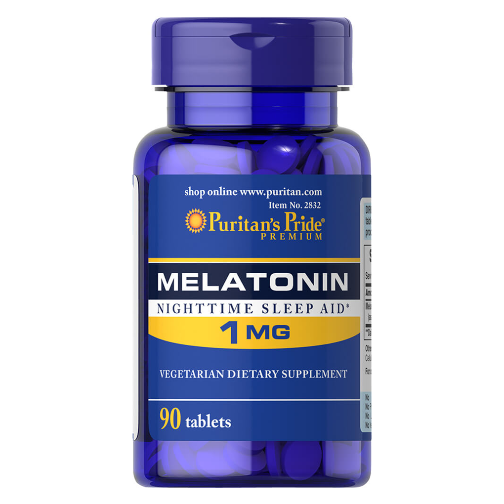 Puritan's Pride Melatonin 1 mg / 90 Tablets