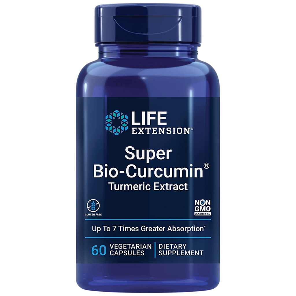 Life Extension  Super Bio-Curcumin® Turmeric Extract 400 mg / 60 Vegetarian Capsules