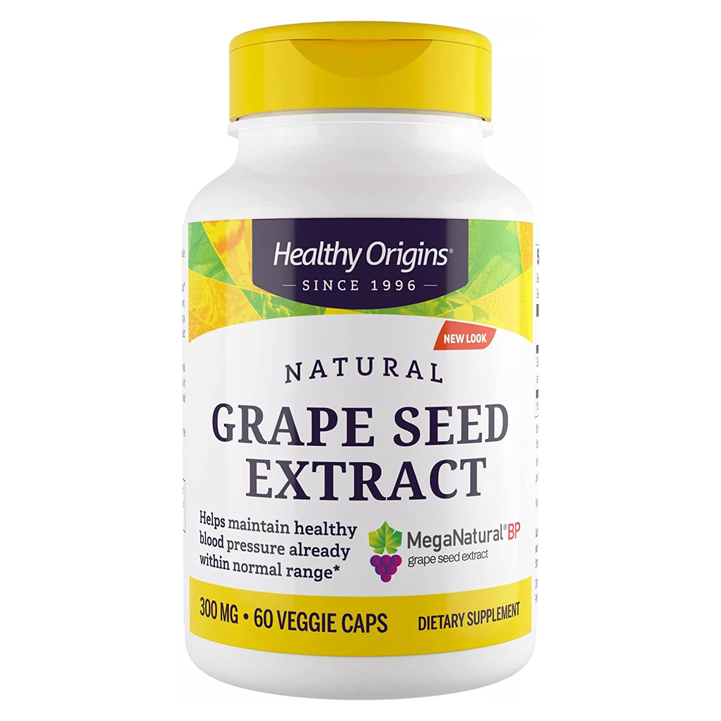 Healthy Origins  MegaNatural-BP Grape Seed Extract 300 mg / 60 Veggie Caps