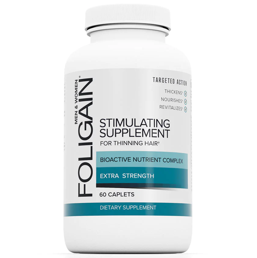 FOLIGAIN®  Stimulating Supplement For Thinning Hair / 60 Caplets