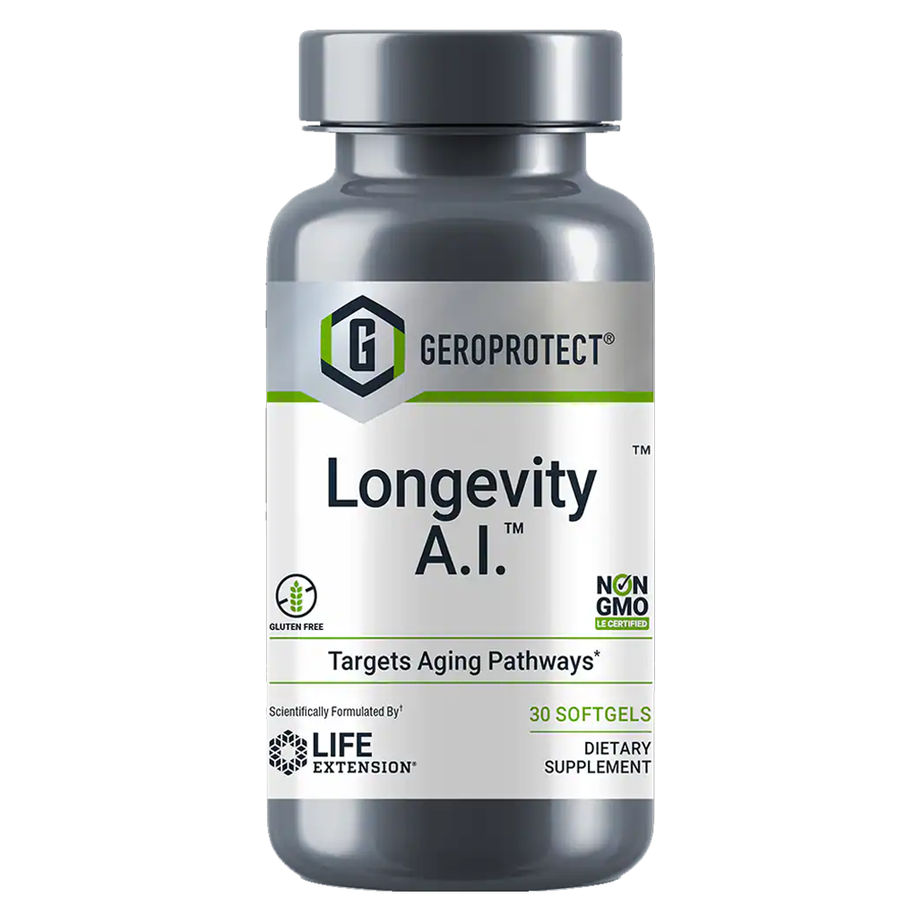 Life Extension GEROPROTECT Longevity A.I./ 30 Softgels