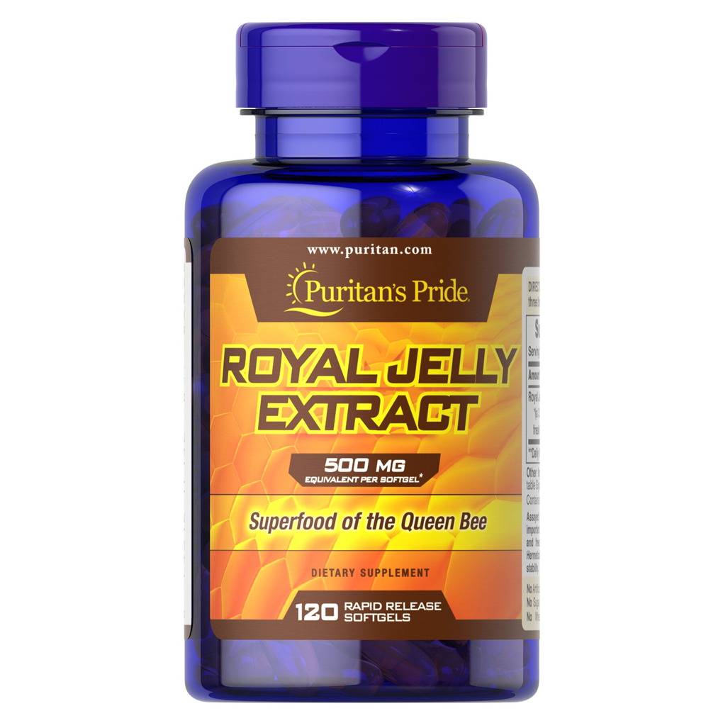 Puritan's Pride Royal Jelly 500 mg / 120 Softgels