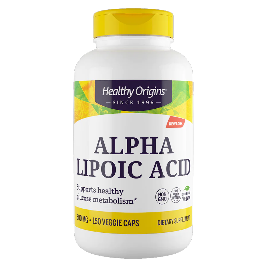 Healthy Origins® Alpha Lipoic Acid  600 mg / 150 Veggie Caps