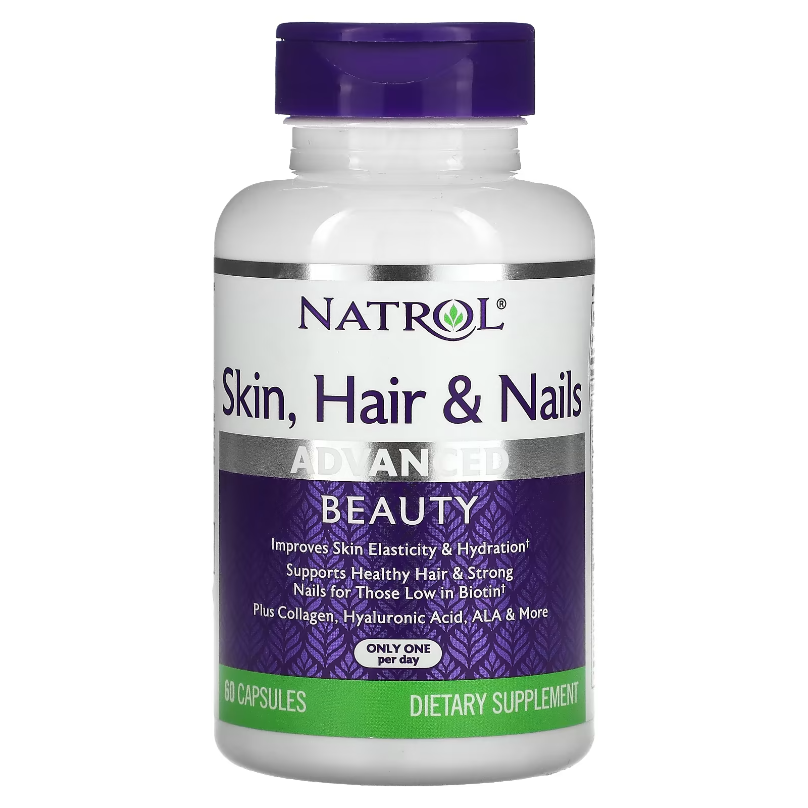 Natrol, Skin, Hair & Nails, Advanced Beauty / 60 Capsules