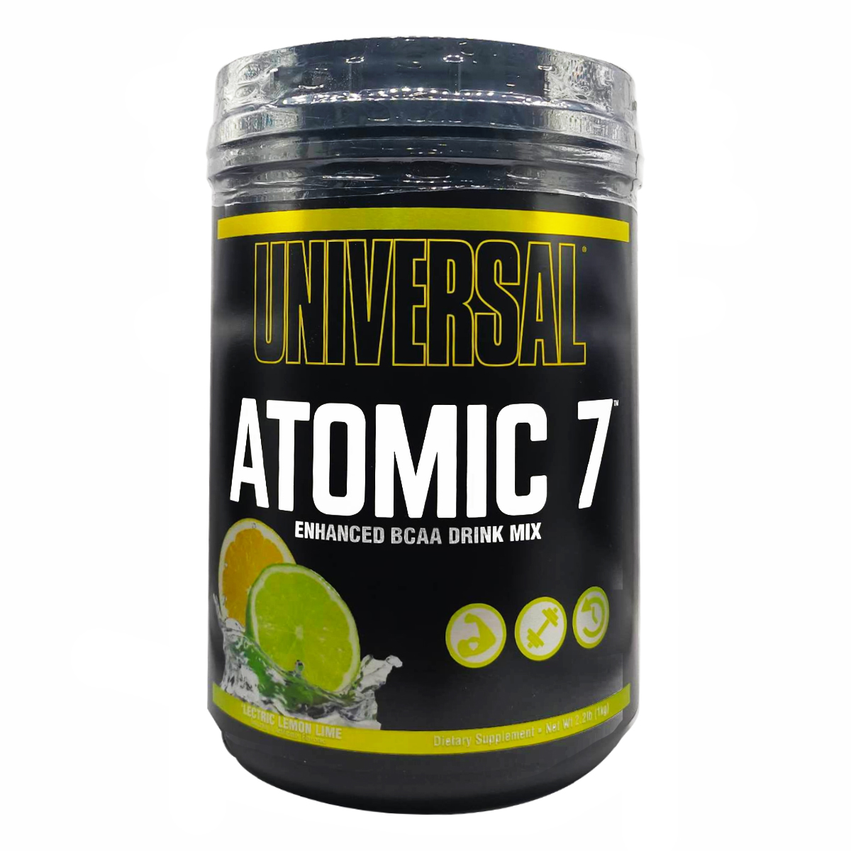 Universal Nutrition - Atomic 7 Enhanced BCAA Drink Mix (Lemon Lime) / 1000 Grams