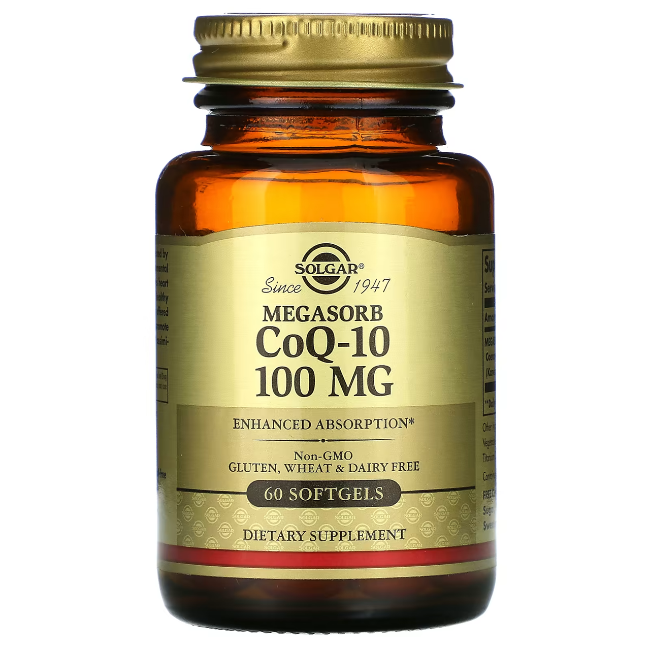 Solgar, Megasorb CoQ-10, 100 mg / 60 Softgels