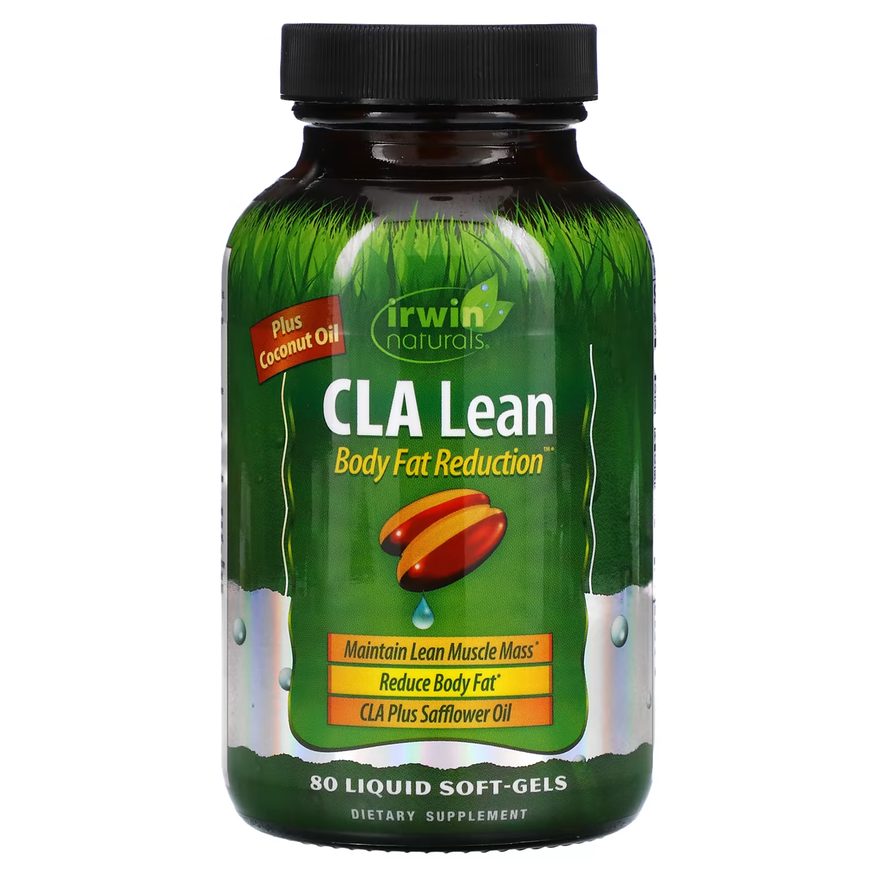Irwin Naturals, CLA Lean, Body Fat Reduction / 80 Liquid Soft-Gels