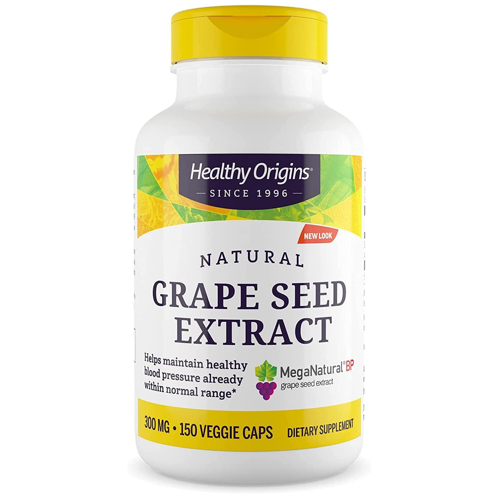 Healthy Origins Natural Grape Seed Extract 300 mg. / 150 Veg Caps
