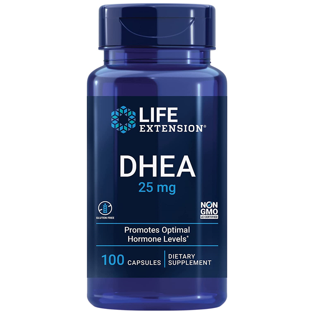 Life Extension  DHEA 25 mg / 100 Capsules