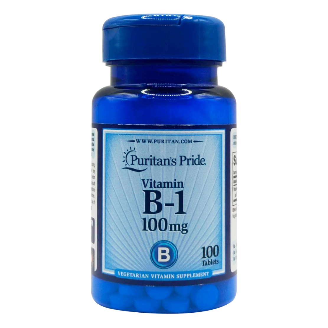 Puritan's Pride  Vitamin B-1  100 mg / 100 Tablets