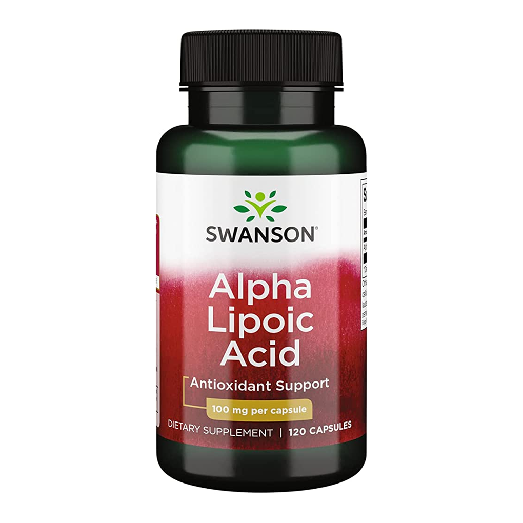 Swanson Premium Alpha Lipoic Acid  100 mg /120 Capsules(ALA)