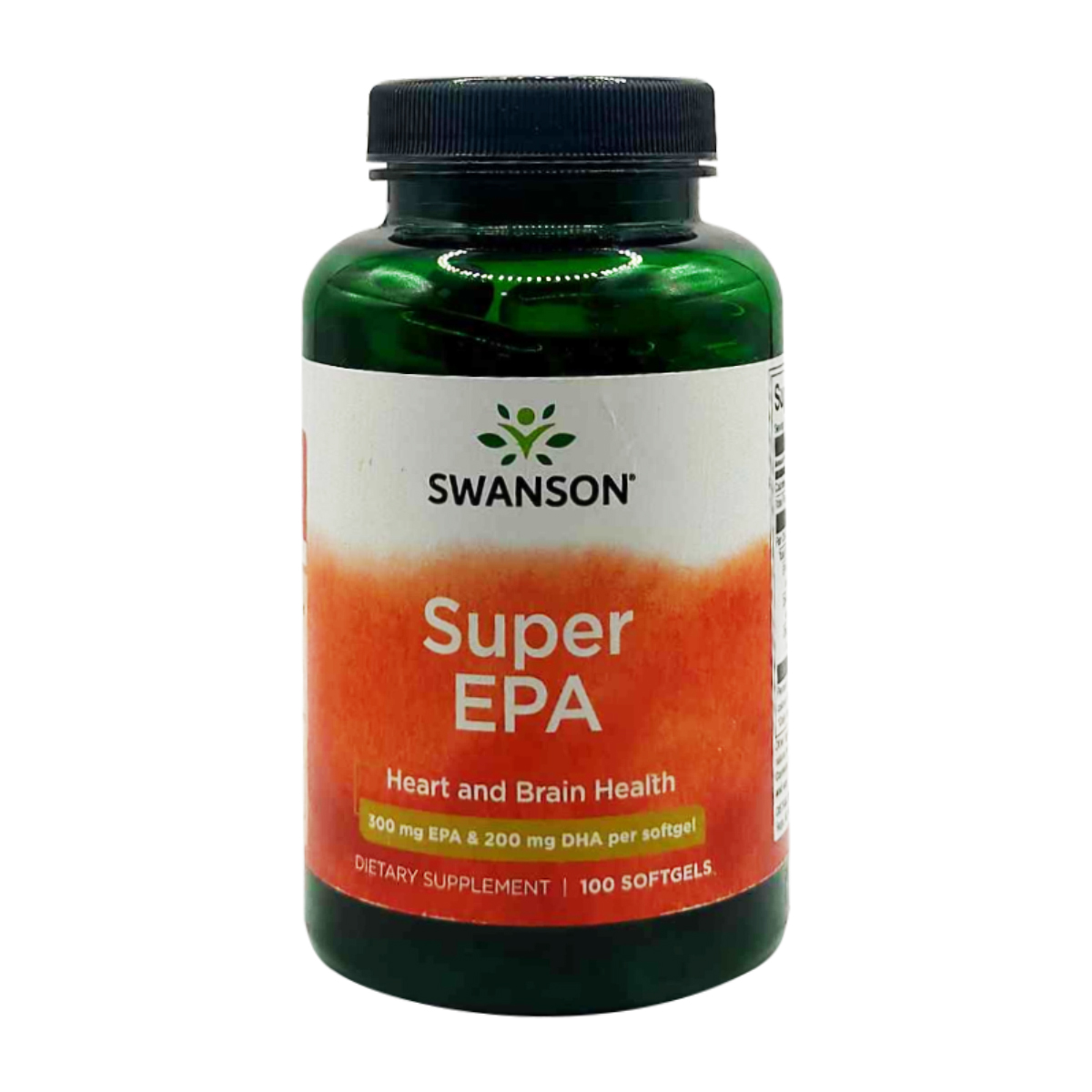 Swanson EFAs Super EPA Omega-3 fish oil / 100 Softgels