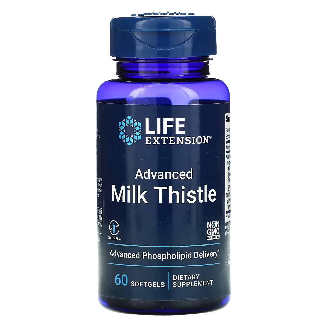 Life Extension Advanced Milk Thistle / 60 softgels